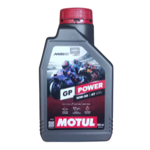 Motul Moto GP Power 10W30 Fully Synthetic 4-Stroke Motorcycle Engine Oil – 900ml