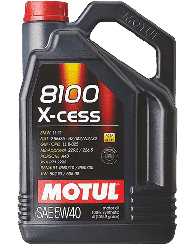 8100 X-CESS 5W40 (4litre)100% Synthetic, Synthese-Technology Engine oil Compatible with Car