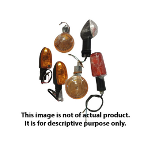 Blinker RR RH Bajaj BM 100 Amber Lens Varroc