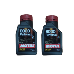Motul 8000 PERFOMAX 5W-30 Full Synthetic Engine Oil 500ml (Pack of  2 Bottles)